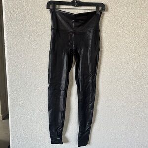 SPANX Leather Leggings